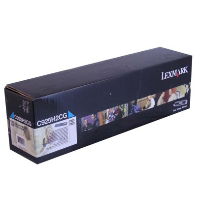 Originálny toner Lexmark C925H2CG, azúrový, 7500 strán