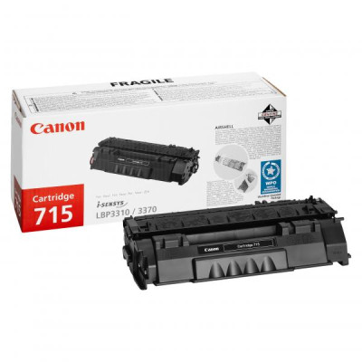 Originálny toner Canon CRG-715Bk (1975B002), čierny, 3000 strán