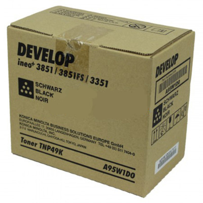 Originálny toner Develop TNP-49K (A95W1D0), čierny, 13000 strán