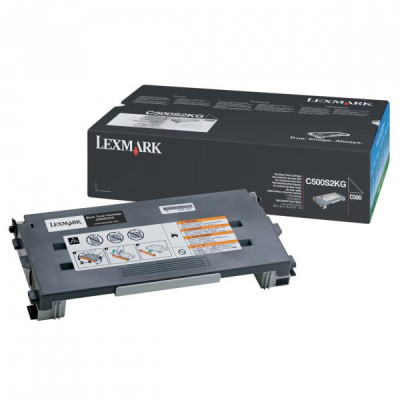 Originálny toner Lexmark C500S2KG, čierny, 2500 strán