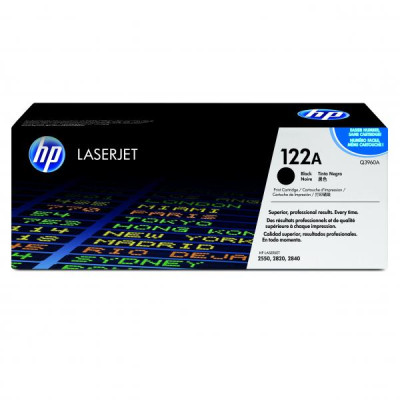 Originálny toner HP Q3960A (122A), čierny, 5000 strán