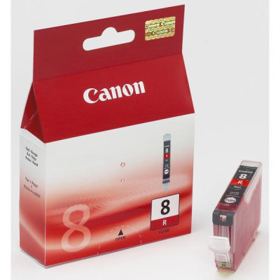 Originálny atrament Canon CLI-8R (0626B001), červený, 420 strán (13 ml)