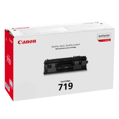 Originálny toner Canon CRG-719Bk (3479B002), čierny, 2100 strán