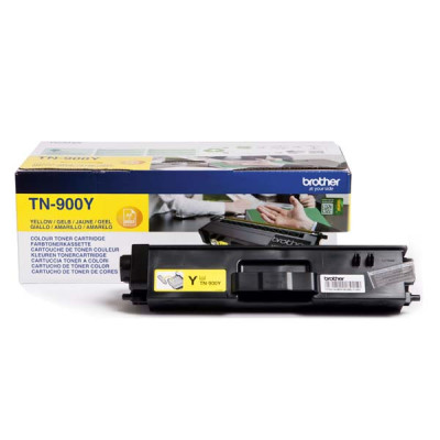 Originálny toner Brother TN-900Y, žltý, 6000 strán