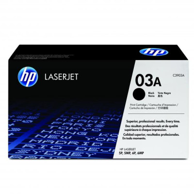 Originálny toner HP C3903A (03A), čierny, 4000 strán