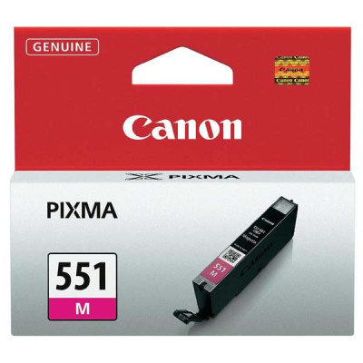 Originálny atrament Canon CLI-551M (6510B001), purpurový, 7 ml