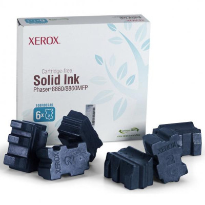 Originálny toner Xerox 108R00817, azúrový, 14000 strán, 6-pack