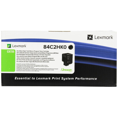 Originálny toner Lexmark 84C2HK0 (84C2HKE, 84C0H10), čierny, 25000 strán