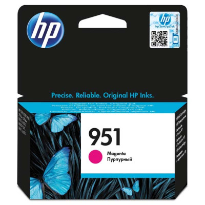 Originálny atrament HP CN051AE (951), purpurový, 700 strán