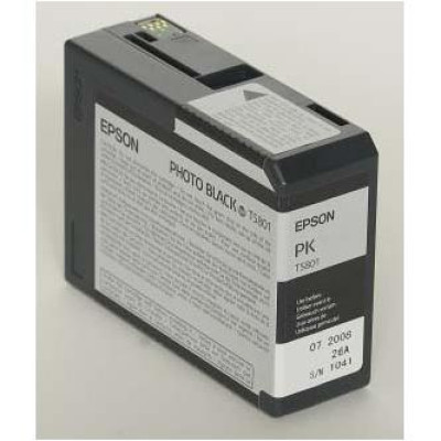 Originálny atrament Epson T5801 (C13T580100), photo čierny, 80 ml