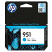 HP CN050AE (951), originálny atrament, azúrový, 8,5 ml