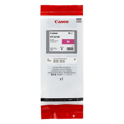 Originálny atrament Canon PFI-321M (6269C001), purpurový, 300 ml