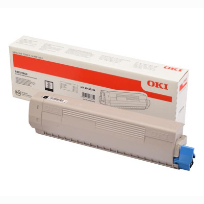 Originálny toner Oki C833 (46443104), čierny, 10000 strán