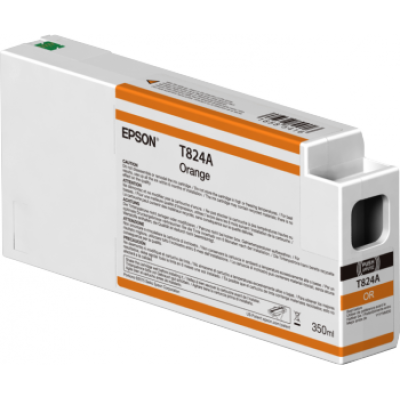 Originálny atrament Epson T824A (C13T824A00), oranžový, 350 ml