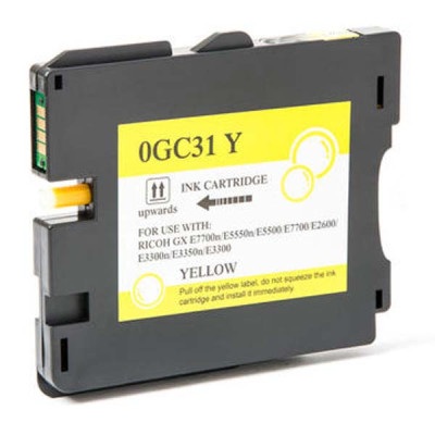 Originálna gelová náplň Ricoh GC-31HY (405704), žltá, 2300 strán