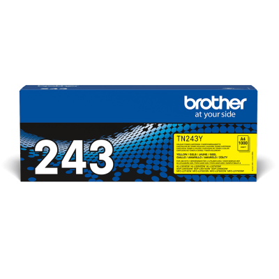 Brother TN-243Y, originálny toner, žltý