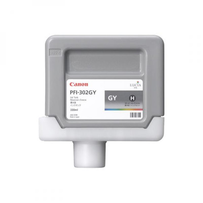 Originálny atrament Canon PFI-302Gy (2217B001), šedý, 330 ml