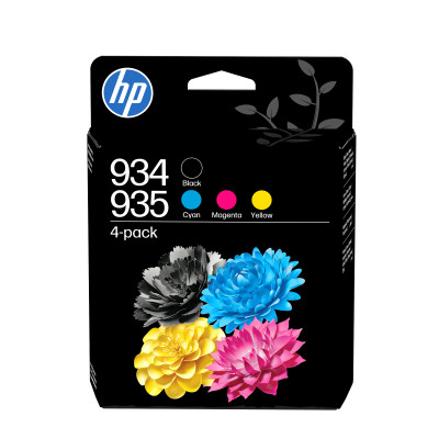 HP 6ZC72AE (934/935), originálny atrament, CMYK, 4-pack