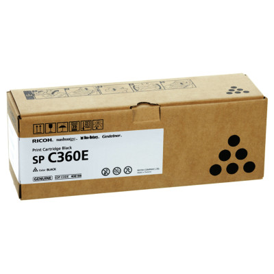 Originálny toner Ricoh 408188, čierny, 2500 strán