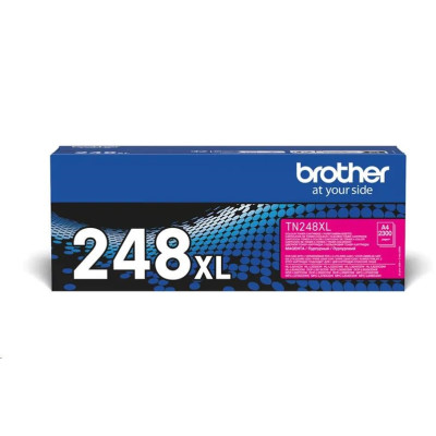 Originálny toner Brother TN-248XLM, purpurový, 2300 strán, XL