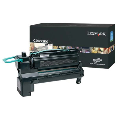 Originálny toner Lexmark C792X2KG, čierny, 20000 strán