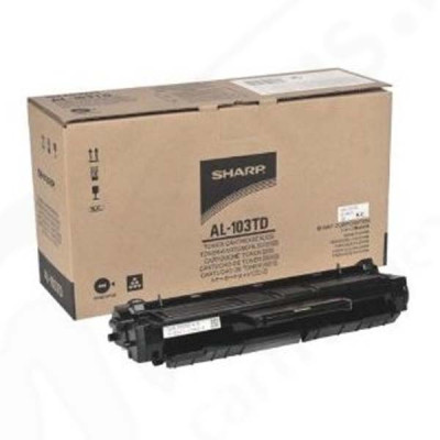 Originálny toner Sharp AL-103TD, čierny, 20000 strán