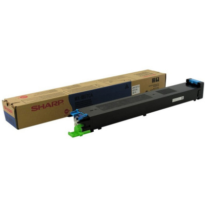 Originálny toner Sharp MX-18GTCA, azúrový, 10000 strán