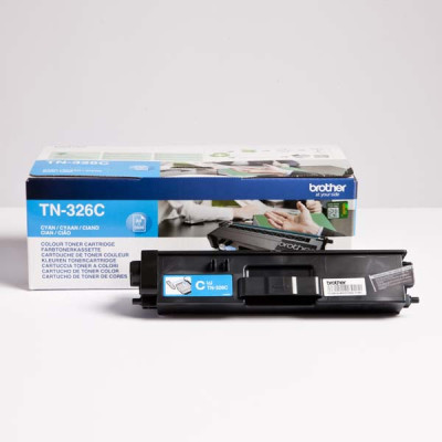 Originálny toner Brother TN-326C, azúrový, 3500 strán