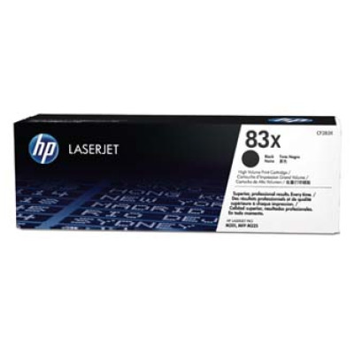 Originálny toner HP CF283X (83X), čierny, 2200 strán