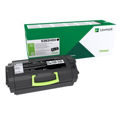 Originálny toner Lexmark 53B2H00 (53B0HA0), čierny, 25000 strán