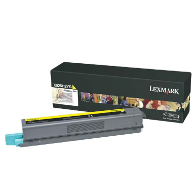 Originálny toner Lexmark X925H2YG, žltý, 7500 strán