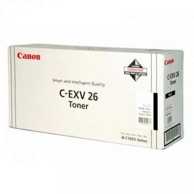 Originálny toner Canon C-EXV26Bk (1660B006), čierny, 6000 strán