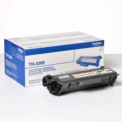 Originálny toner Brother TN-3390Bk, čierny, 12000 strán