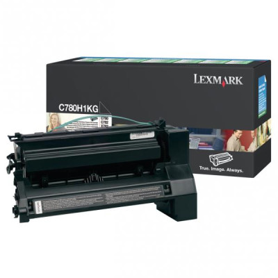 Originálny toner Lexmark C780H1KG, čierny, 10000 strán