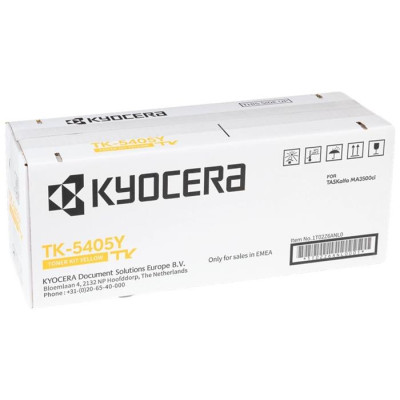 Originálny toner Kyocera TK-5405Y (1T02Z6ANL0), žltý, 10000 strán