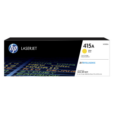 Originálny toner HP W2032A (415A), žltý, 2100 strán