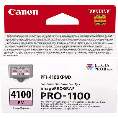 Originálny atrament Canon PFI-4100PM (6782C001), photo purpurový, 80 ml