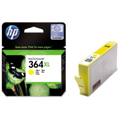 Originálny atrament HP CB325EE (364XL), žltý, 6 ml