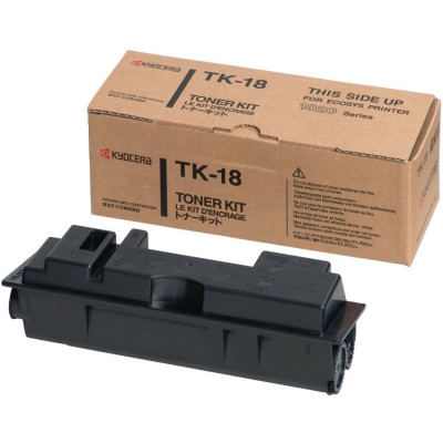 Originálny toner Kyocera TK-18K (1T02FM0EU0), čierny, 7200 strán