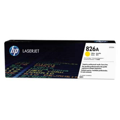 Originálny toner HP CF312A (826A), žltý, 31500 strán