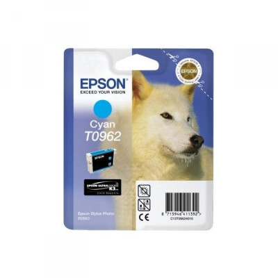 Originálny atrament Epson T0962 (C13T09624010), azúrový, 13 ml