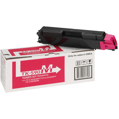 Originálny toner Kyocera TK-590M (1T02KVBNL0), purpurový, 5000 strán