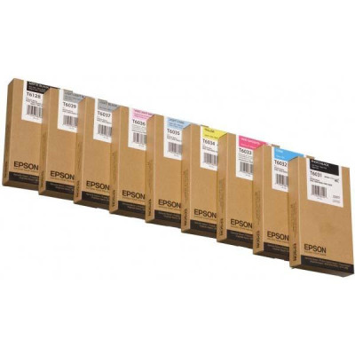 Originálny atrament Epson T6039 (C13T603900), svetlo svetlo čierny, 220 ml