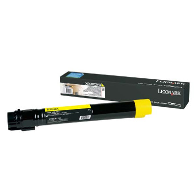 Originálny toner Lexmark X950X2YG, žltý, 22000 strán