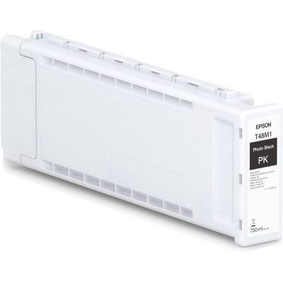 Originálny atrament Epson T48M1 (C13T48M10N), photo čierny, 700 ml, XL