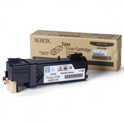 Originálny toner Xerox 106R01282, azúrový, 2000 strán
