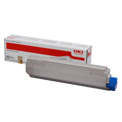 Originálny toner Oki MC861 (44059255), azúrový, 10000 strán