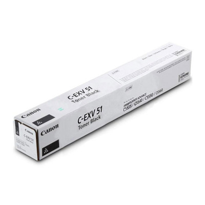 Originálny toner Canon C-EXV51Bk (0481C002), čierny, 69000 strán
