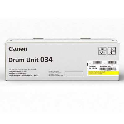 Originálny valec Canon 034Y (9455B001), žltý, 34000 strán
