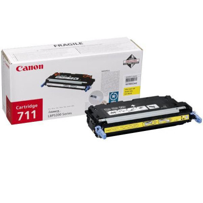 Originálny toner Canon CRG-711Y (1657B002), žltý, 6000 strán